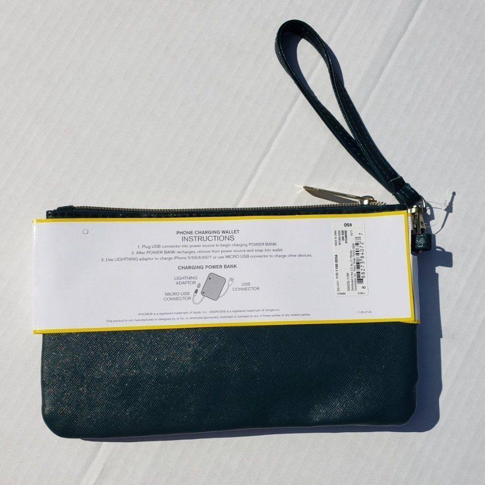 NWT Liz Claiborne Phone Charging Wallet - Picture 5 of 14